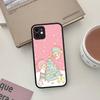 L-Little Twin Stars Phone Case For iPhone 13 12 X XS MAX Pro Max 16 15 11 14 Pro Max Shockproof Matte Cover