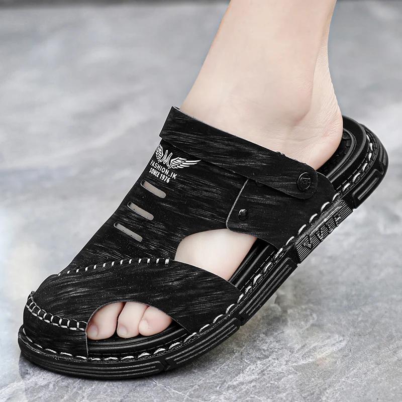 Sneakers Men Sandals Summer Shoes New Plus Size Mens Sandal Fashion Casual Outdoor Beach Slippers Breathable Wading Shoes
