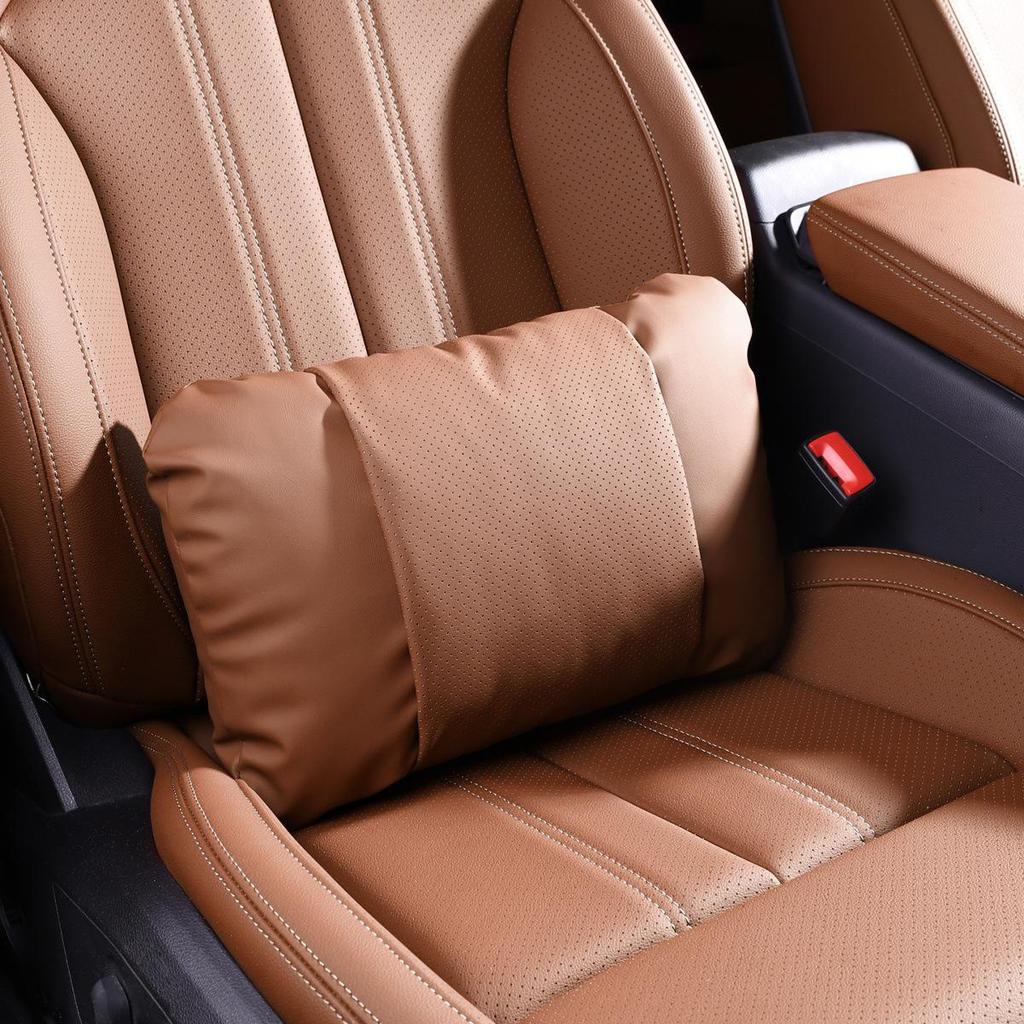 Leather Headrest Cover for Buick GL8, Encore Plus, Lingshang E5, Avia, Regal, Lu Zun, Angke Qi, and Century