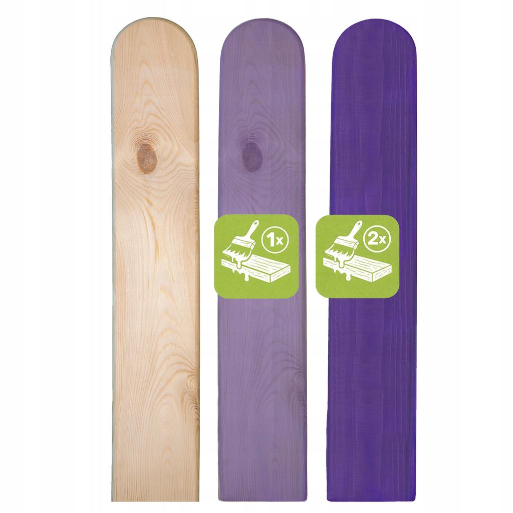 Impregnat do drewna z woskiem silikonem fioletowy hydrofobowy 2w1 10l d100
