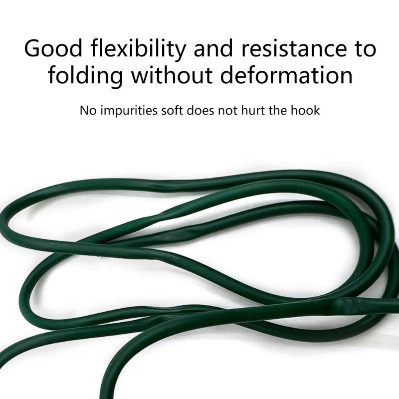 Karpfenfischen Hülse Anti-Verhedderungs-Schläuche Bissfest Karpfenfischen Gummirohr Outdoor Angelzubehör Werkzeuge