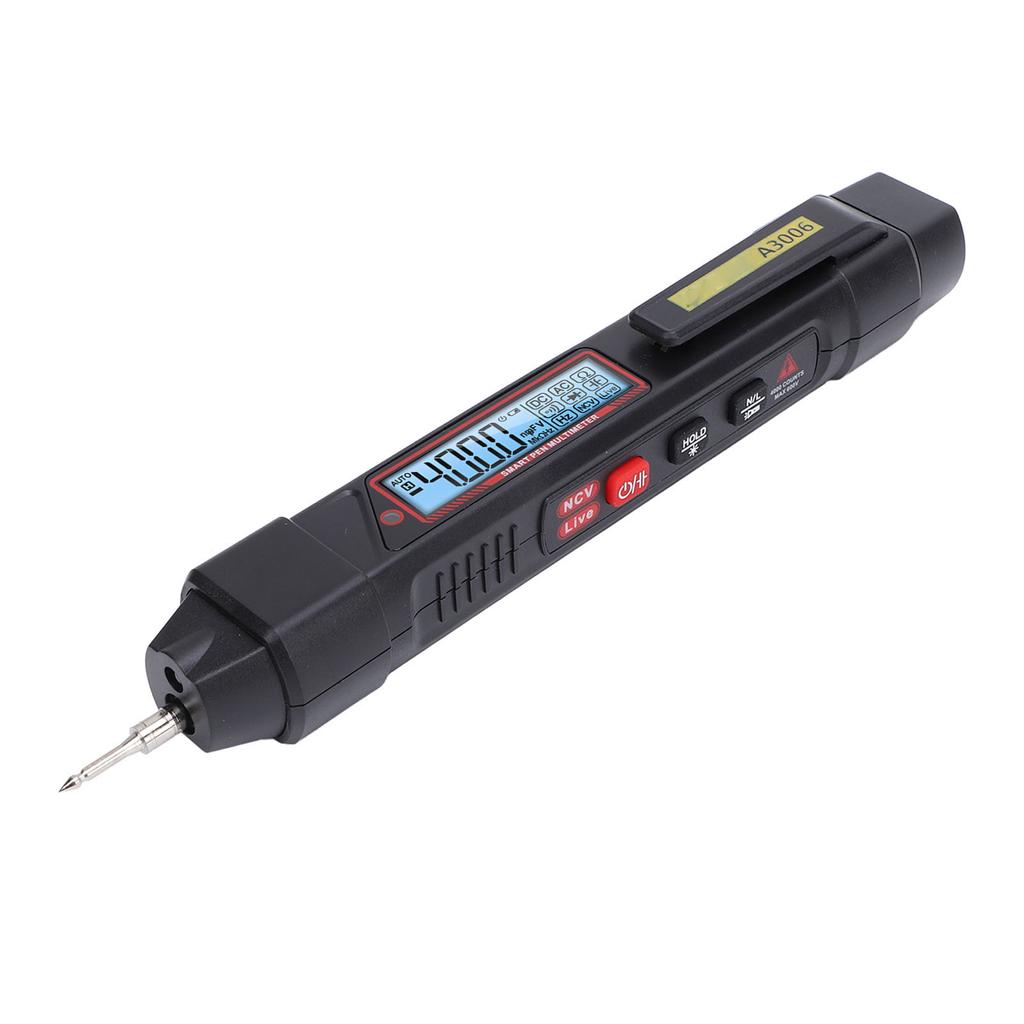 Pen Type Multimeter 4000 Counts Digital Tester Neutral Live Wire Detection DC AC Voltage Capacitance