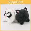 Entzückendes Jujutsu Kaisen Plüschtier Schwarze Katze und Weiße Katze Anime Kuscheltier Sammlung