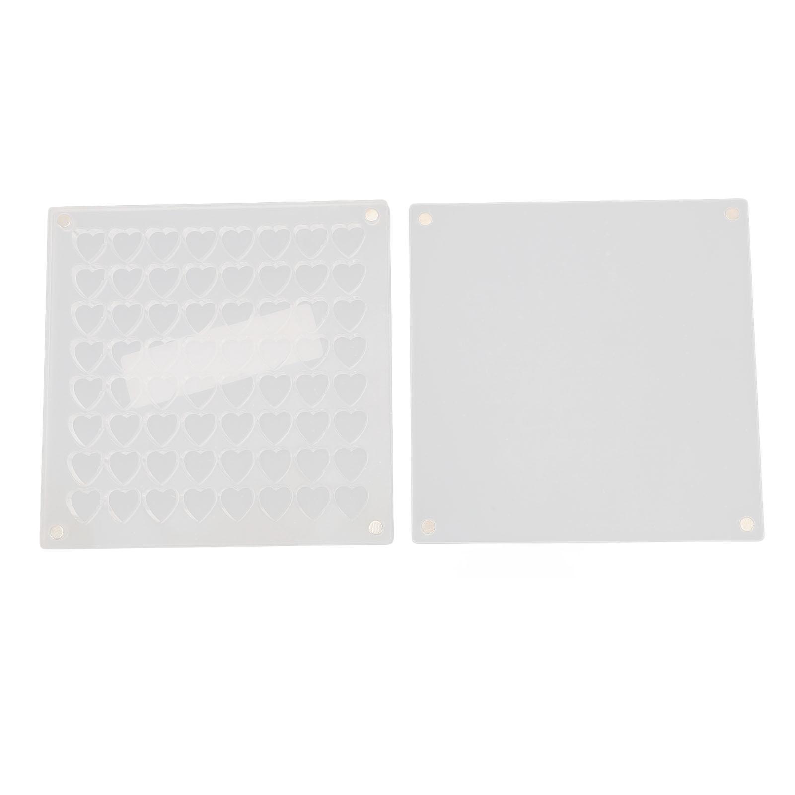 

Акриловый магнитный ящик для демонстрации ракушек, прозрачный ящик для хранения безделушек, небольшой органайзер для поделок