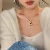 Elegant Pearl Necklace: Trendy, High-End Titanium Steel Clavicle Chain for Women
