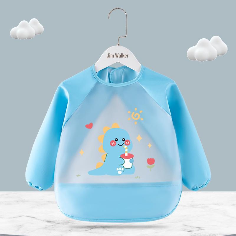 Children's Waterproof Long Sleeve Baby Smock Apron