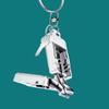 Portable Manicure Tool Nail Clipper Mini Folding Nail Clipper Keychain Flip Nail Clipper
