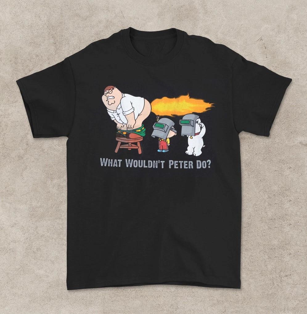 

Family Guy Cartoon Funny black TShirt Cotton Tee All Size Harajuku Streetwear S