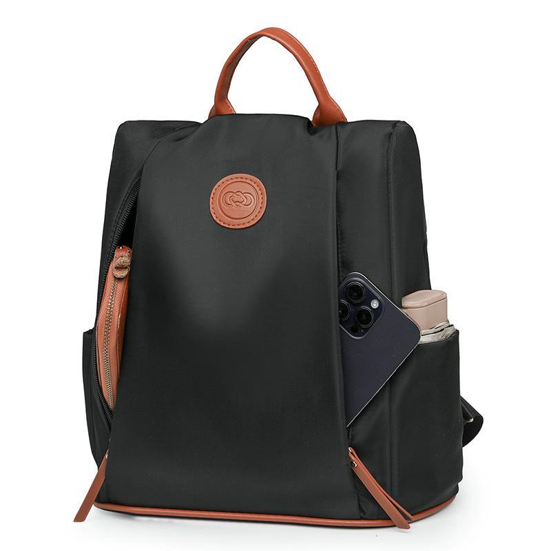 Leichter Nylon-Anti-Diebstahl-Rucksack für Damen, Pendler, Reiserucksack mit großer Kapazität