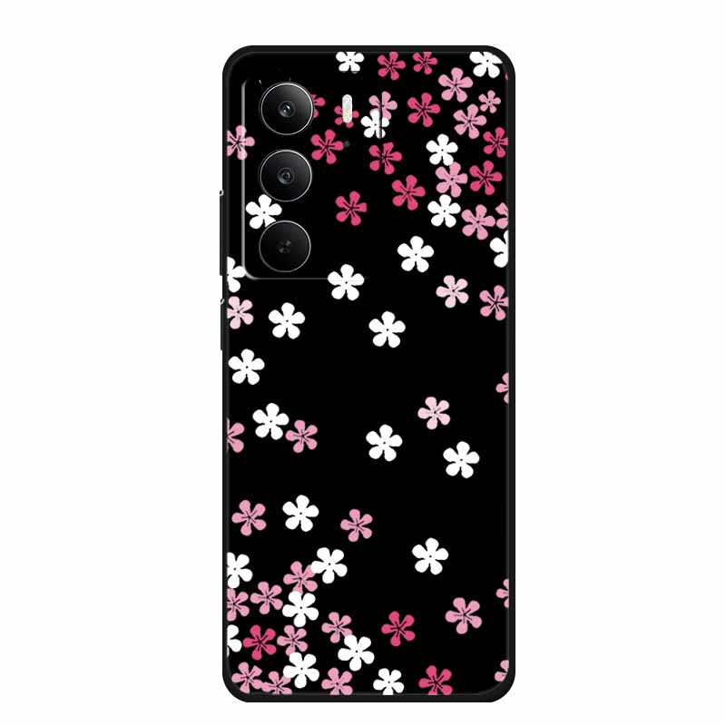 For Realme Narzo 80 Lite 5G Case Narzo80 Lite Coque Cartoon Cat TPU Black Silicone Soft Phone Case For Realme Narzo 80Lite Funda