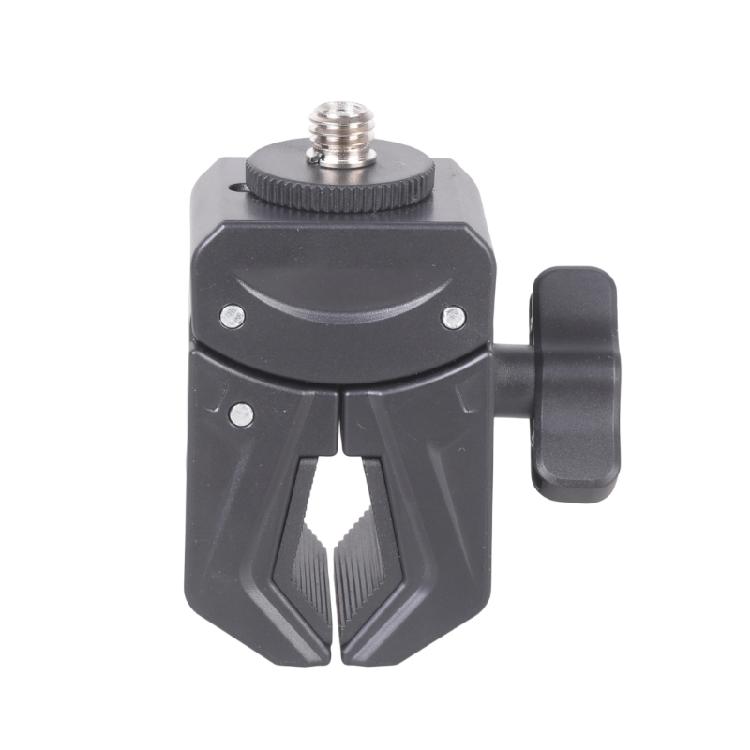 Camera Equipment Clamp Adapter 3/8Inch Threads Screw Adjustable 15-45mm Jaw for Mounting Lights DSLR Action Camera