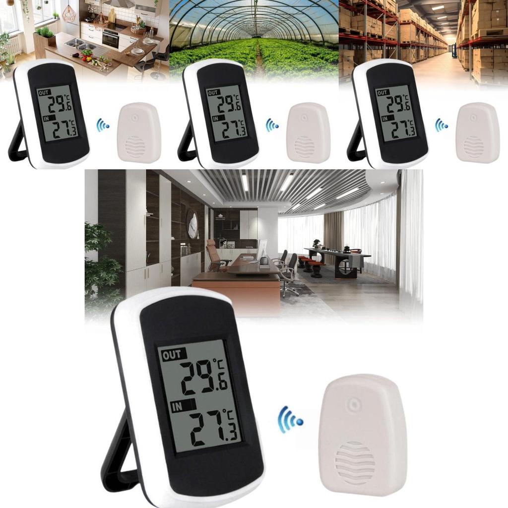 High Precision Wireless Indoor Outdoor Thermometer For Home Use And Greenhouse Settings
