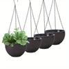 Jardinière suspendue en macramé pour plantes, panier de rangement pour plantes d'intérieur et d'extérieur, support pour pot de fleurs, suspension pour plantes, décoration d'intérieur