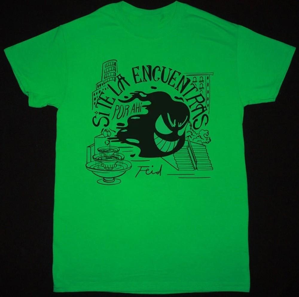 

Feid albums and discography Green Color 100% Cotton Shirt BL1475 M