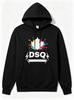 Men's and Women's Retro Letter Print Hooded Sweatshirt, 2026 New Style Hoodie, Loose Street Style Long-sleeved Fall-winter Top