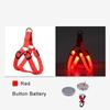 Pet Harness LED Dog Harness Nylon Cat Harness Night Safety Glowing Pet Vest Adjustable Luminous Dog Vest Dog Products