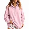 Women's Fashion Casual Retro Color Long Sleeve Pullover Top for Everyday Wear