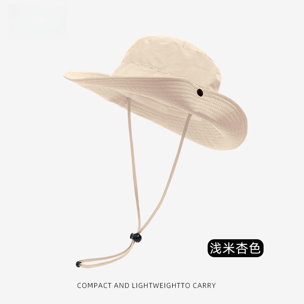 Sun Hats for Men Women Fishing Hat UPF Protection Wide Brim Bucket Hat Breathable Quick-Dry Water Rapellent Outdoor Hiking Beach Travel Summer Hats