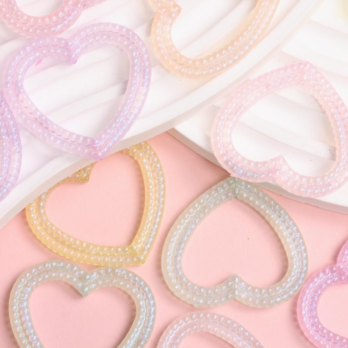 

50 шт., большие бусины цвета макарон, акриловые модные серьги, ожерелье, аксессуары из бисера, вертикальное отверстие, сделай сам, ручная работа, выдолбленный ювелирный материал