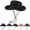 Waterproof Fisherman Hat Wide Brim Mountaineering Caps New Bucket Hat  Outdoor