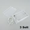 White Transparent 2/3/4 Slot AA Battery Holder AA Battery Box Case AA 1x 2x 3x 4x AA Battery Case With Switch DIY Repair