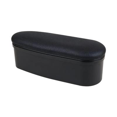 Charmoon Aftermarket Car Armrest Elbow Rest Universal Driver Door Storage Slide Synthetic Leather Car Accessories (Black)