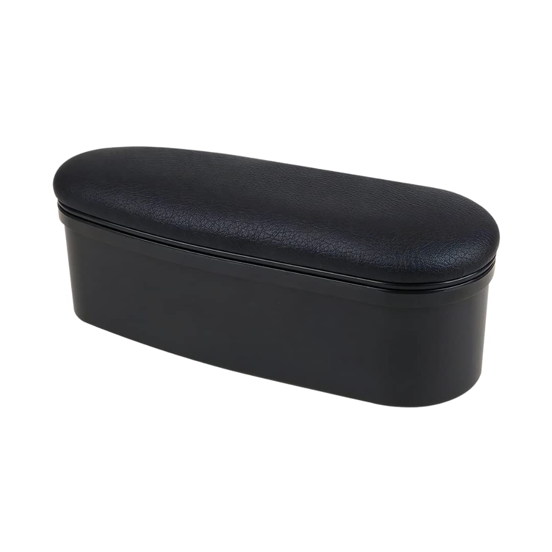 

Charmoon Aftermarket Car Armrest Elbow Rest Universal Driver Door Storage Slide Synthetic Leather Car Accessories (Black) чёрный
