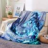 World of Warcraft Blanket Game Cosplay Blanket 3D-Printed Super Soft Blanket Flannel Blankets for Adults & Kids Home Decor