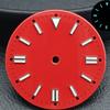 28.5MM Dial Size Green Luminous Dial Colorful Watch Movement Dial for NH35 8215 2836 Watch
