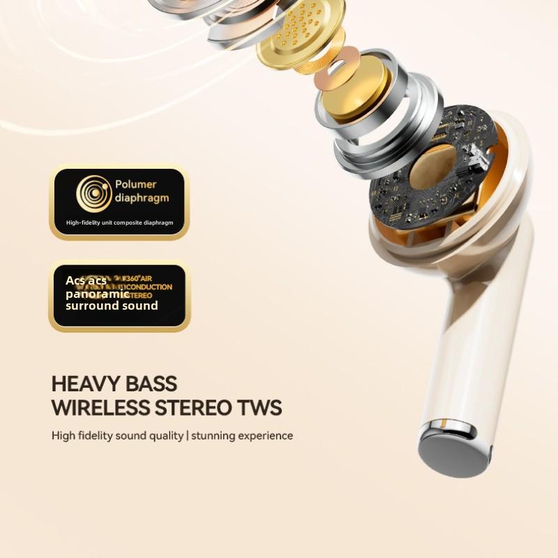 Wireless Bluetooth Headset TWS Dual Ear Wireless In-ear Stereo Digital Display Life