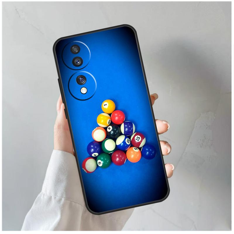 Coque de téléphone Billard Sportif Pour Honor X8b X9b X8 X9 X6a X7a X8a X9a Honor Magic 6 Pro 5 Lite 50 70 90 Housse