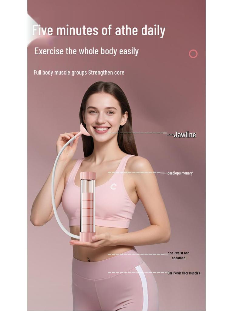 Breathing Dumbbell: Abdominal Muscle and Pelvic Floor Trainer for Lung Capacity and Endurance