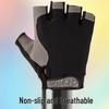 Unisex Half-Finger Fitness Gloves: Breathable, Sun-Proof, Non-Slip, Wear-Resistant, Ideal for Driving, Sports, Yoga, Skipping, Cycling.