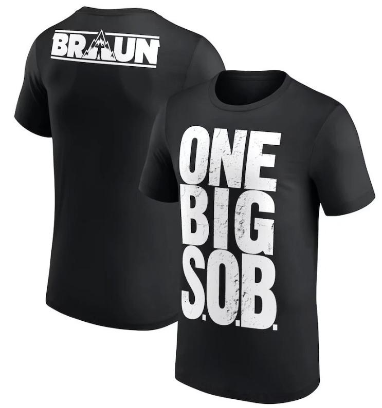 

Black Braun Strowman One Big SOB T-Shirt 4XL