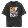 Dandadan Okarun T-shirt Men Japanese Anime Streetwear T Shirt Harajuku Cotton Short Sleeve Casual Clothing Summer Tops