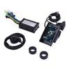 Electric Bike Controller Kit 15A 3 Mode Sine Controller T5S LCD Display Panel 130X Thumb Throttle Fo