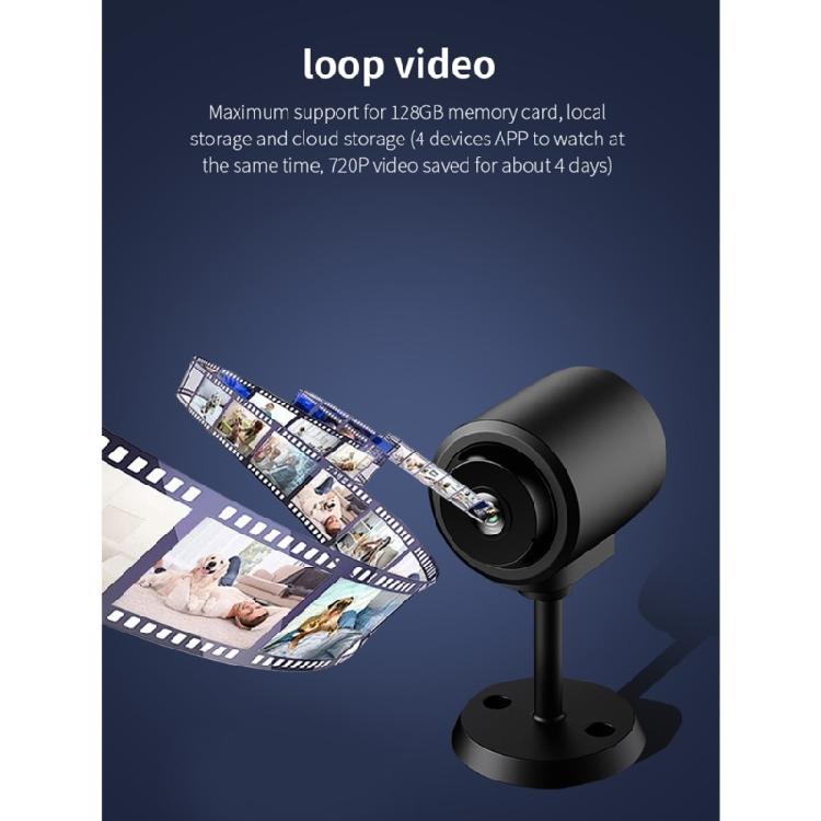 WiFi Surveillances Camera Indoor Camera With Night Sights Human Detection Easy Installation Remote Monitoring Camera