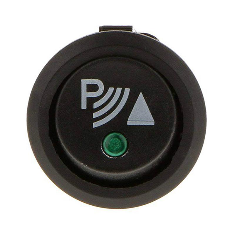 1pc KCD1-102N Car 3 Pin Rocker/Parking Off 12V DC Dashboard Switch Parking Reverse Sensor Front Rear Walking Reversing Sensors