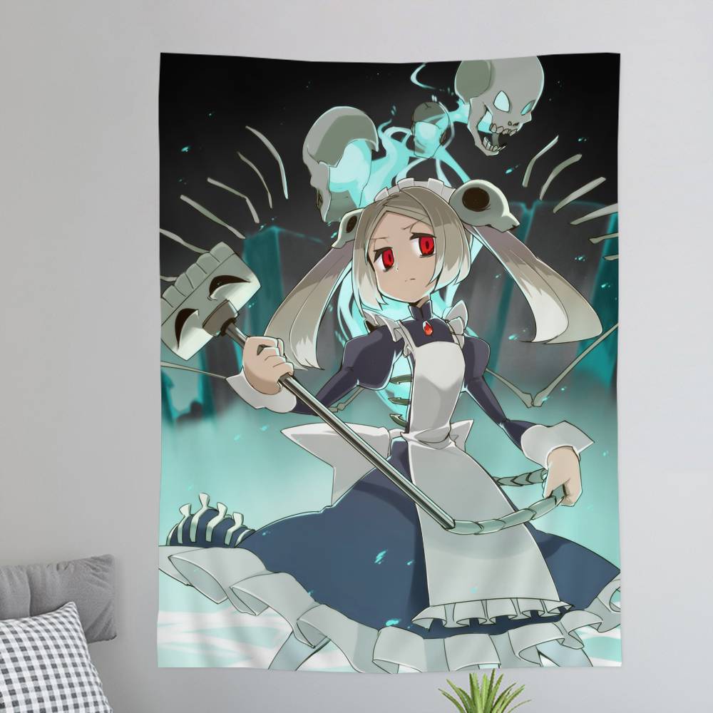 Game MMarie SkullGirls DIY Wall Tapestry for Living Room Home Dorm Decor Wall Art Decor