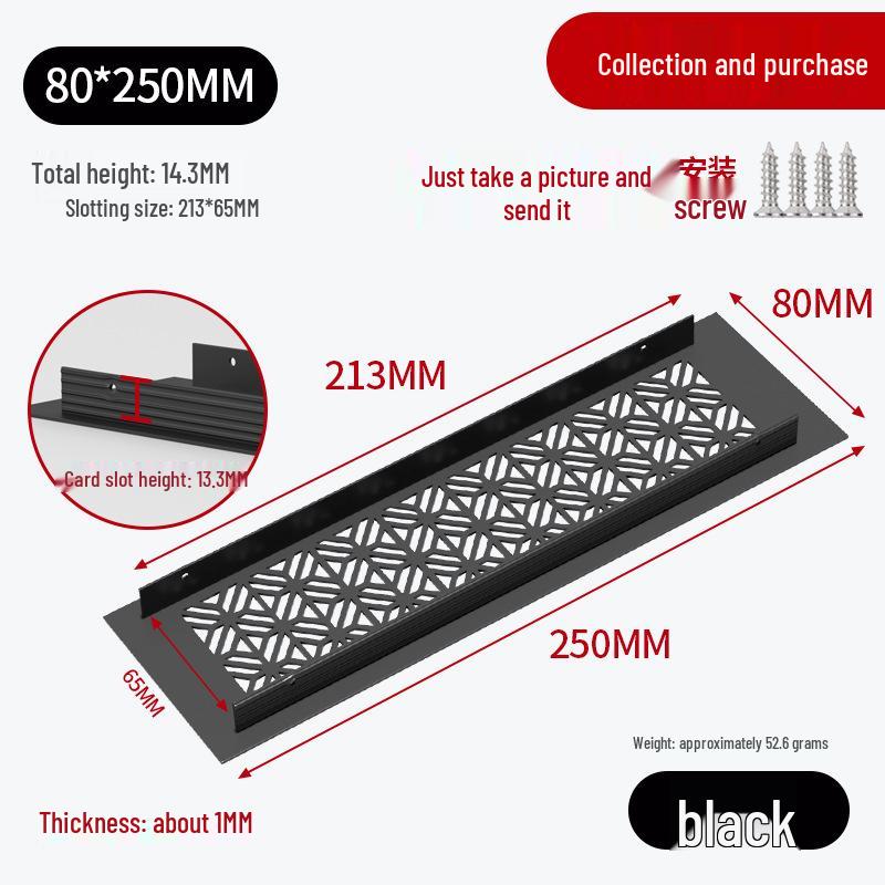 Küchenlüftungsgitterabdeckung aus Aluminium