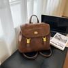 2025 Retro British Style Women's Small Commute Backpack