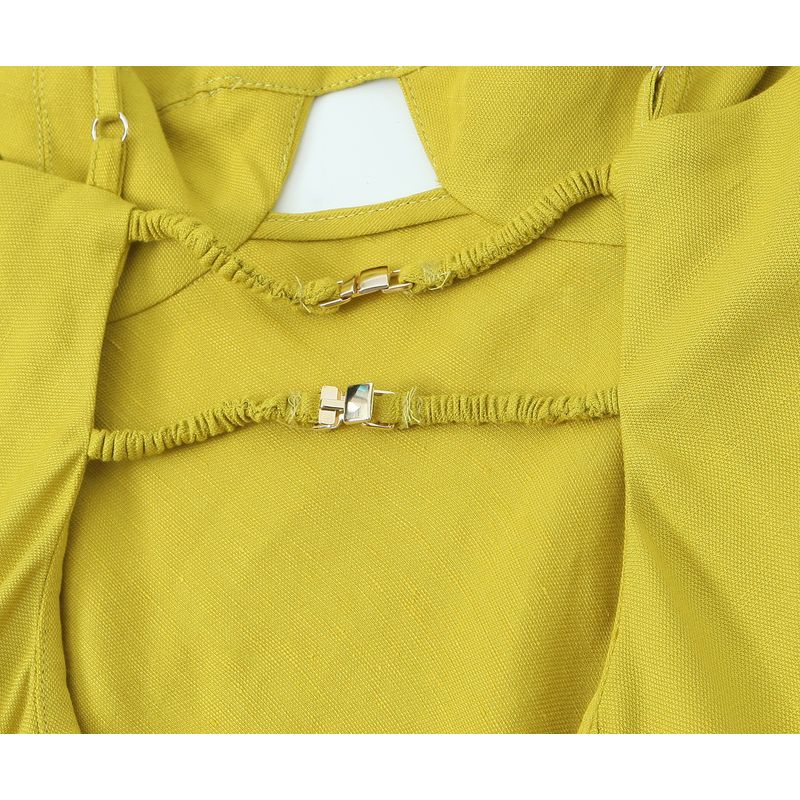 Kaslead New Arrival Women's Fashion Style Fashion Slim Fit Slimming Minimalist Cut Out Suspender Skirt 8447744