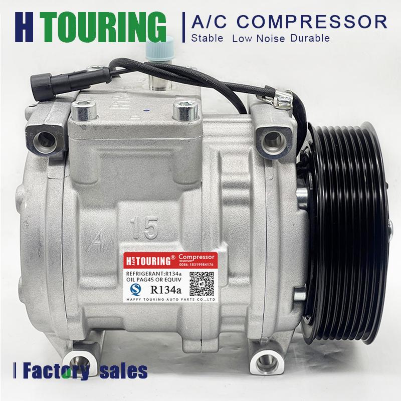 AC Compressor for JOHN DEERE CLAAS ARES 547 SERIE 5000 6000 4471002320 447100-2320 4471002320 447170-8930 447170-8931 4471708930