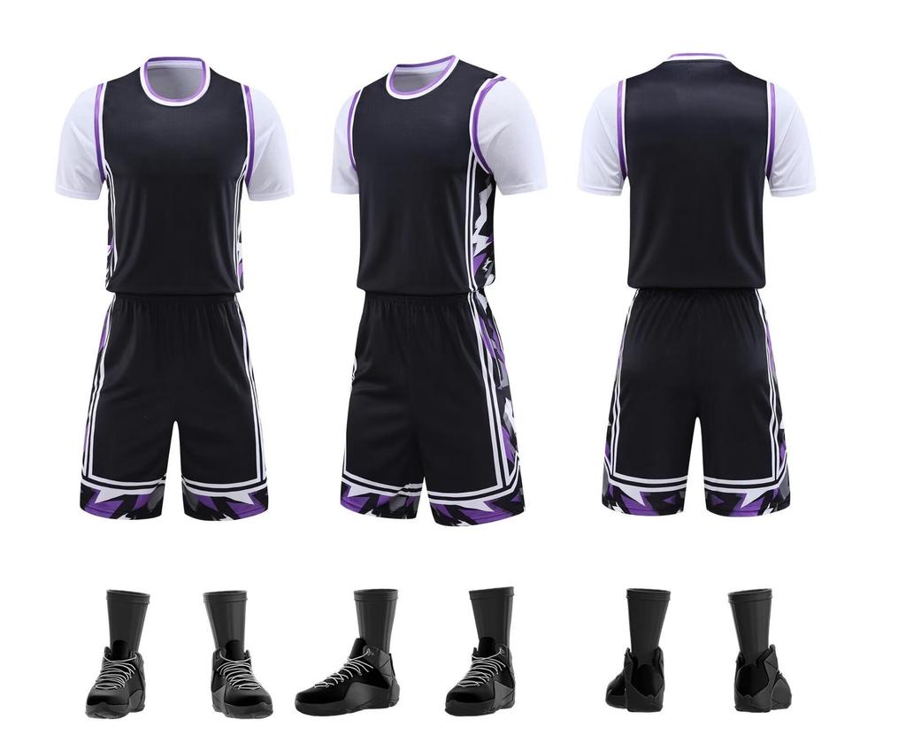 Basketball Uniform Set 281: Adult Unisex Two-Piece Look