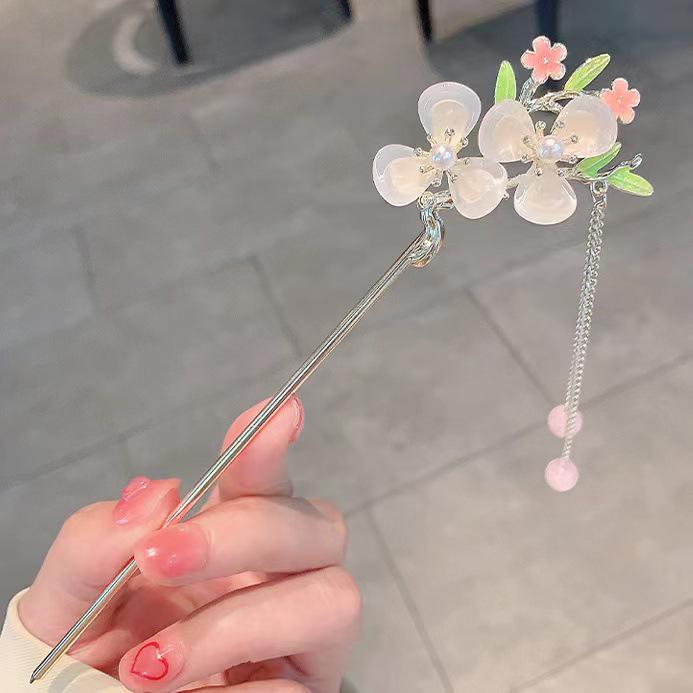 2023 New Ancient Style Tassel Hairpin - Chic Chinese Step Shake Hanfu & Cheongsam Accessory