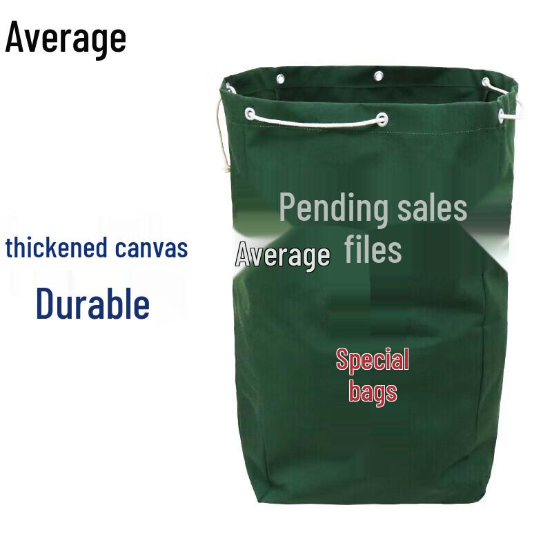 Zhongjun Square Bottom File Transfer Canvas Bag