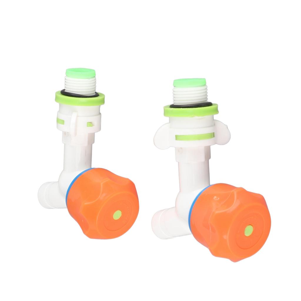 2 STÜCKE Wasserhahn PPR Kunststoff G1/2 Außengewinde Kaltwasserhahn für Gartenzubehör Waschbecken