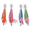 Squid Floating Jig Hooks Plastic and Stainless Steel Streamlined Body Squid Jigs Umbrella Hook for F