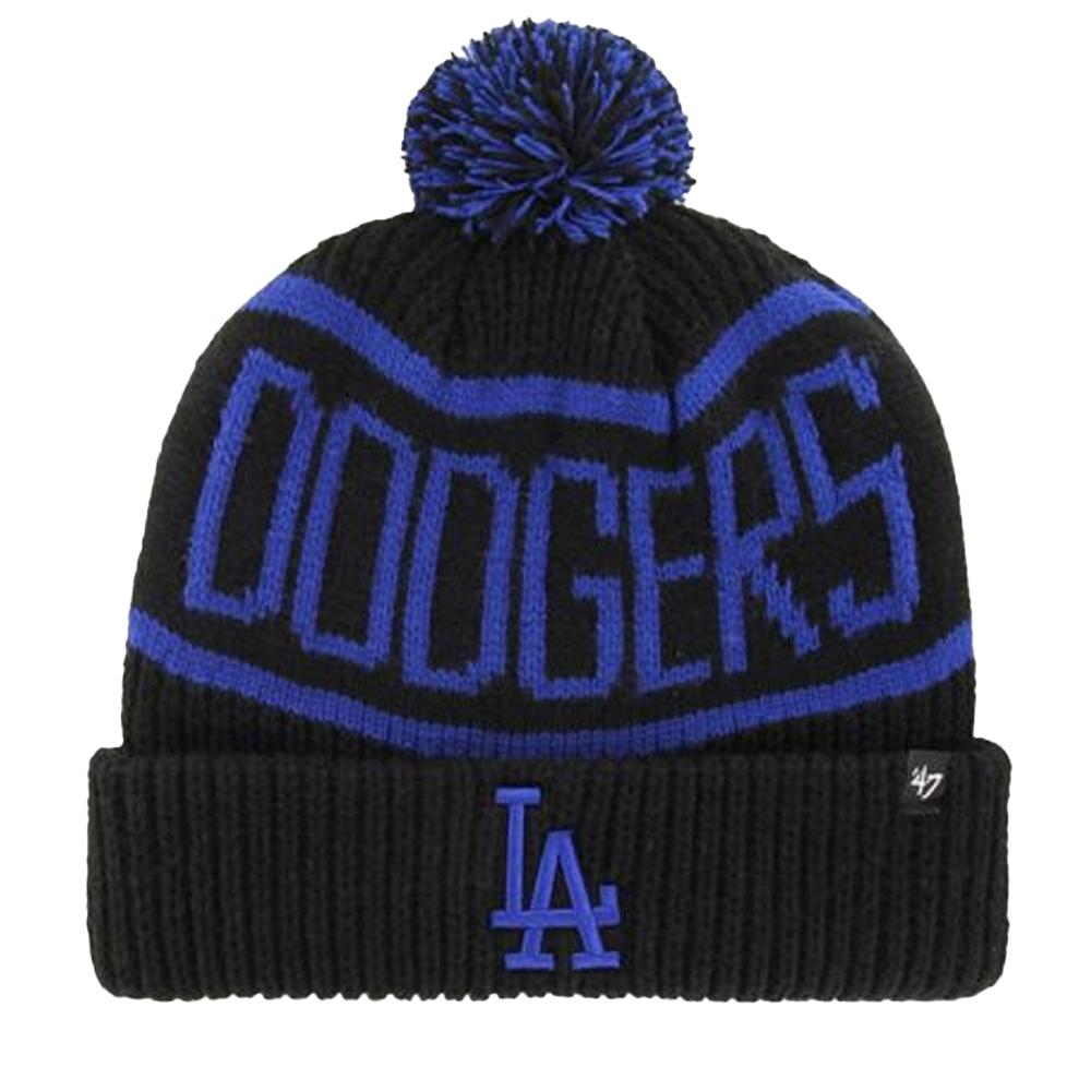 Gorro de malha com punho de pompom LA Dodgers Calgary MLB 47