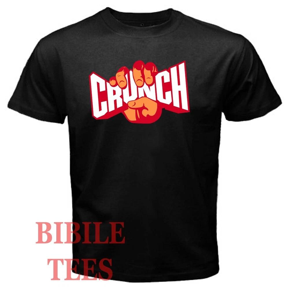 Crunch Fitness Gym Men s Black Size S to 5XL XL